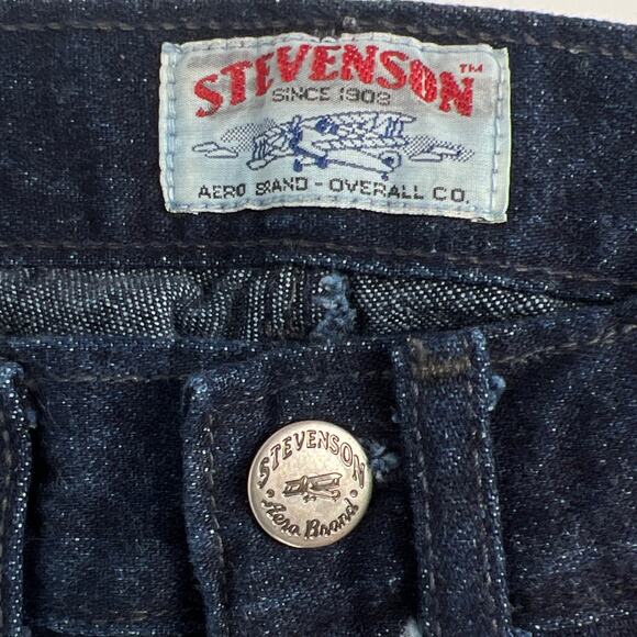 vintage flare bootcut jeans Stevenson Aero Brand Overall Company - Picture 4 of 6